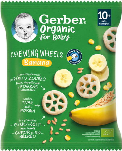 Gerber Organic chewing wheels 10m+