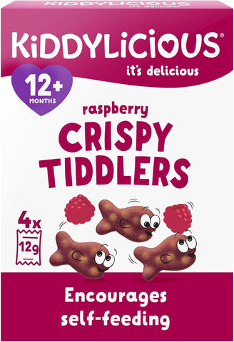 Crispy tiddlers raspberry 12m+