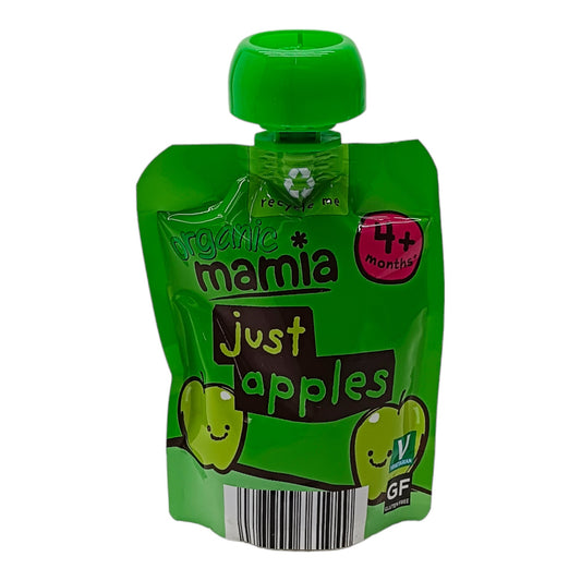 Organic mamia apple pouch