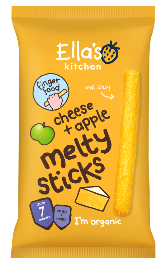 Cheese & apple Melty sticks 7m+