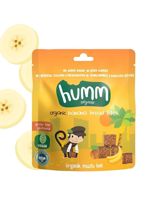 Humm Organic Banana cake bites