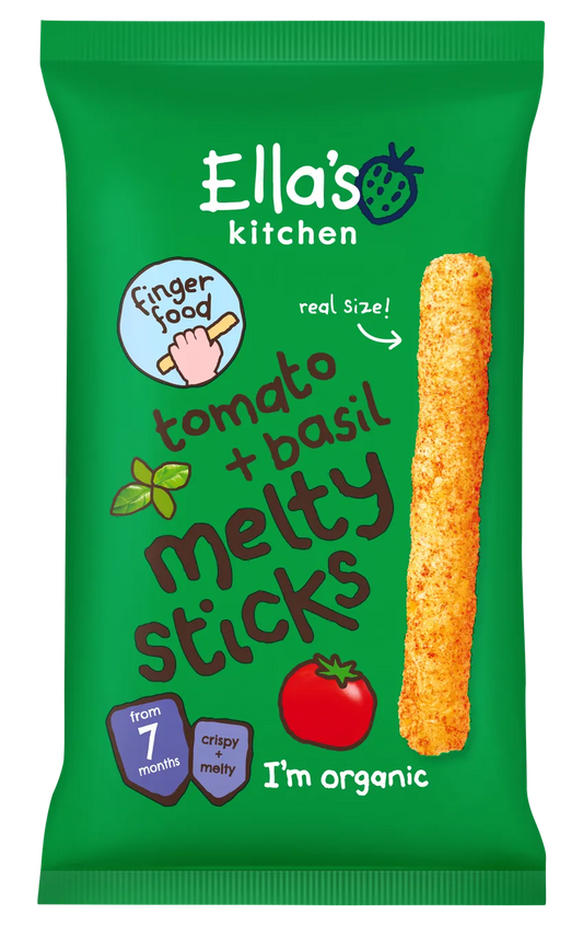 Tomato & Basil Melty sticks 7m+