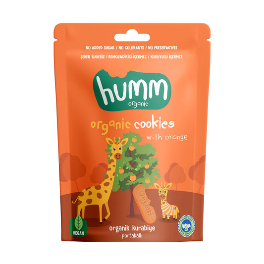 Humm Organic orange cookies