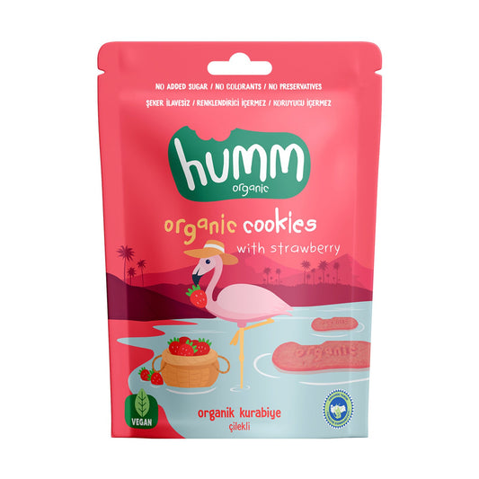 Humm Organic Strawberry cookies